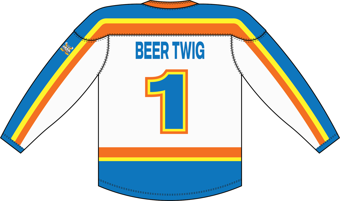 The Beer Twig Hockey Jersey